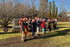 Salisbury Christmas Brass playing in Cornwall on Sunday, December 12th