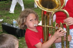 Lee Collins’ grandaughter, July 4, 2008