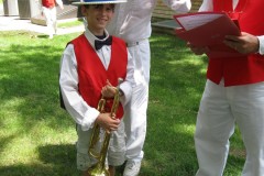 Perry Gardner, Brian Viets, and son Carter, July 4, 2011
